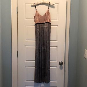 Pretty silk charmeuse dress